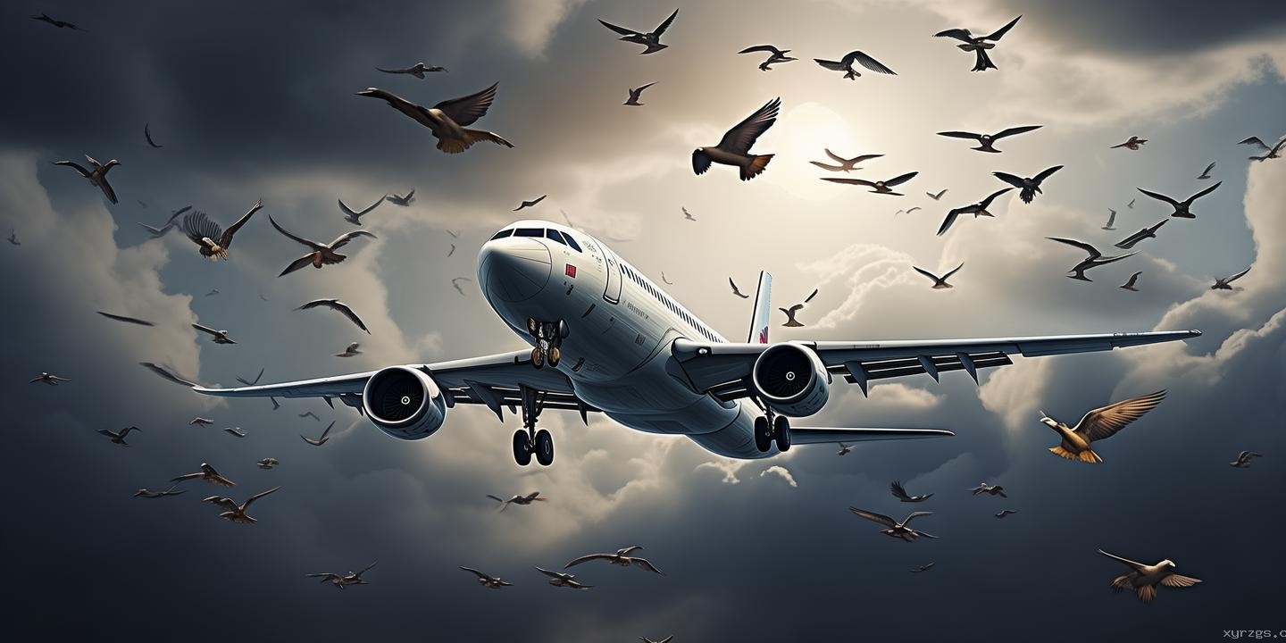 印度坠机事故疑遭鸟击：航空安全挑战与应对策略